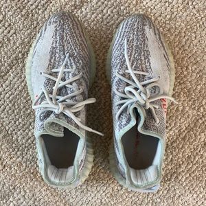Yeezy 350 V2 blue tint